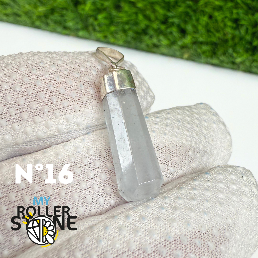 Pendentif Aigue-Marine et Argent