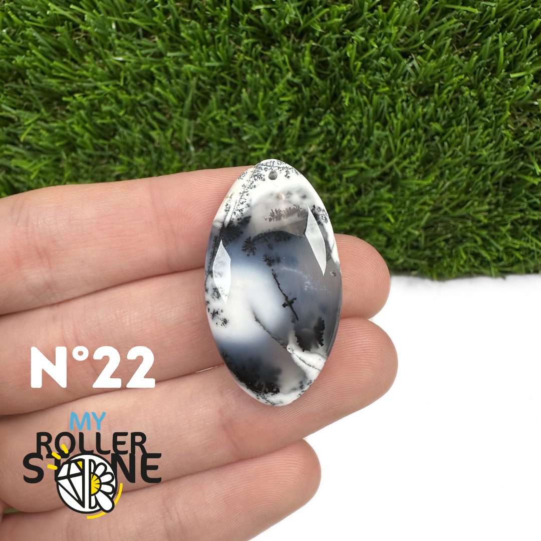 Pendentif Opale Dendritrique