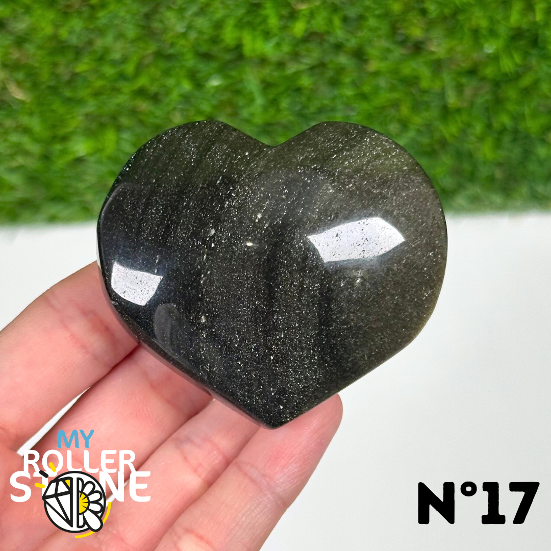 Coeur Obsidienne Dorée