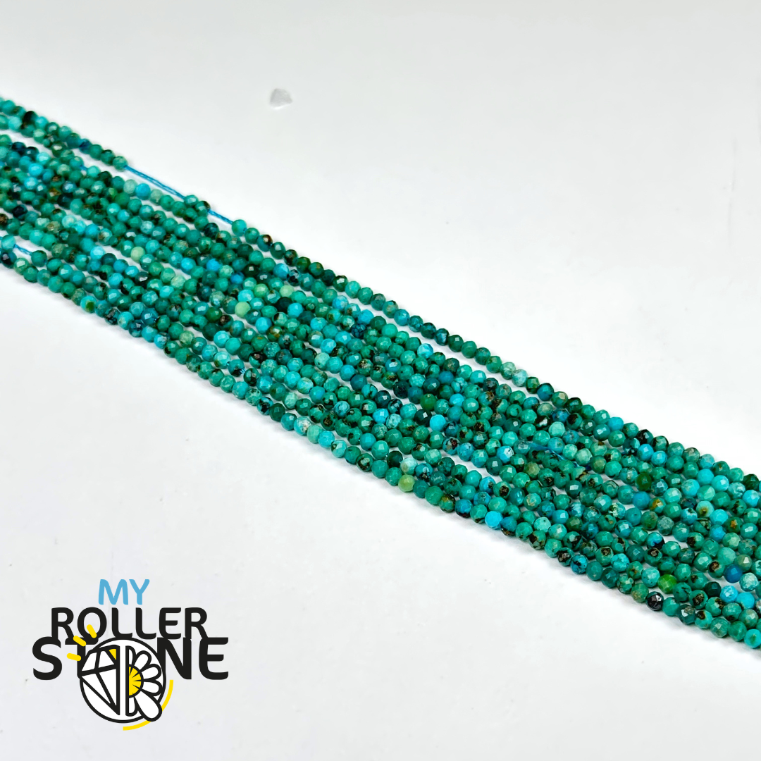 Perle Turquoise Hubei 5A 2MM