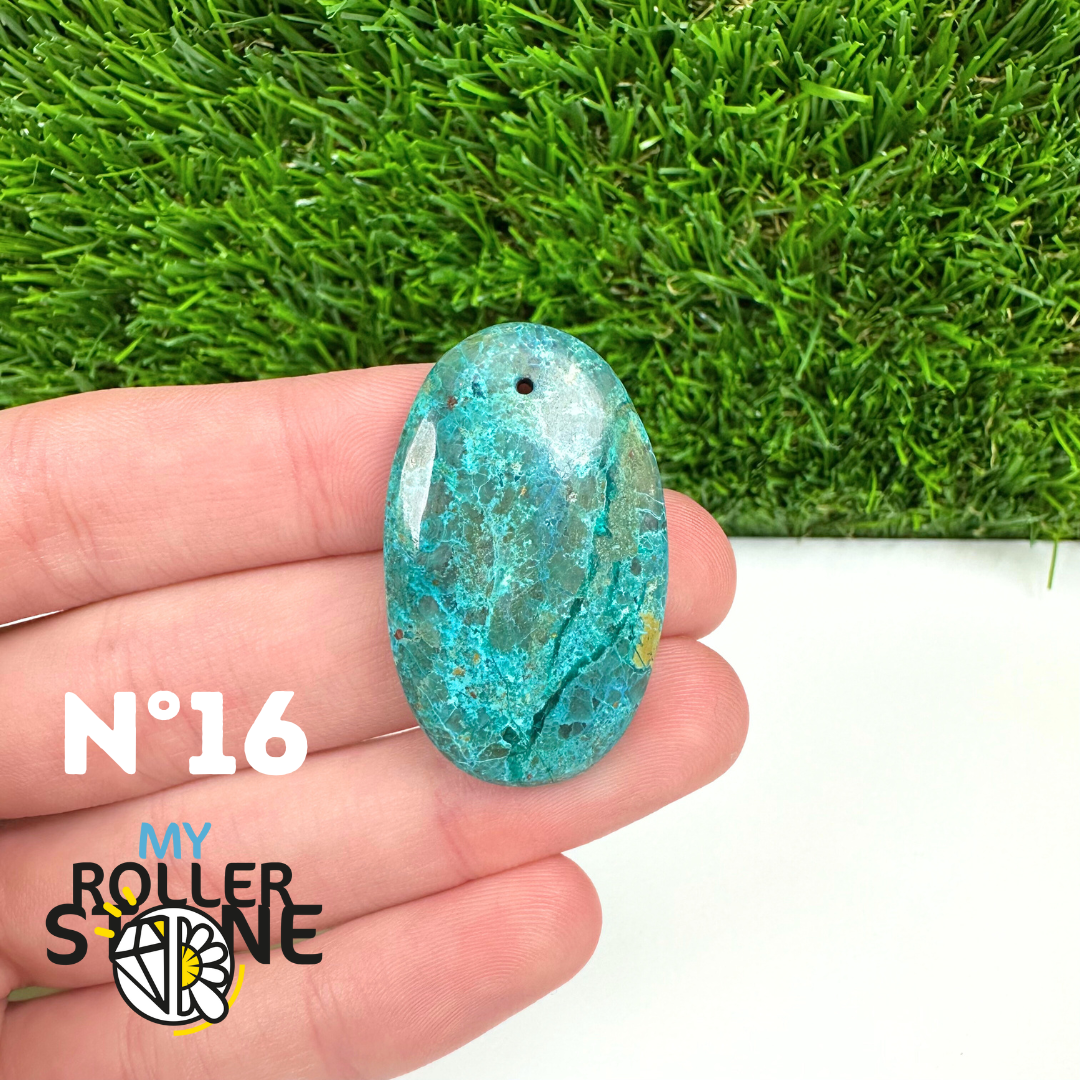 Pendentif Percé Shattuckite 5A