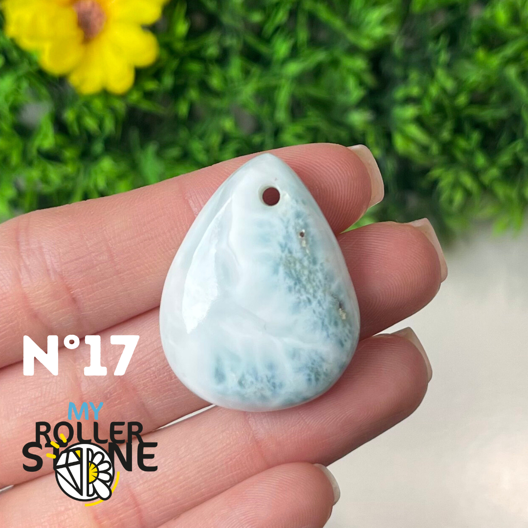Pendentif Larimar 5A percé