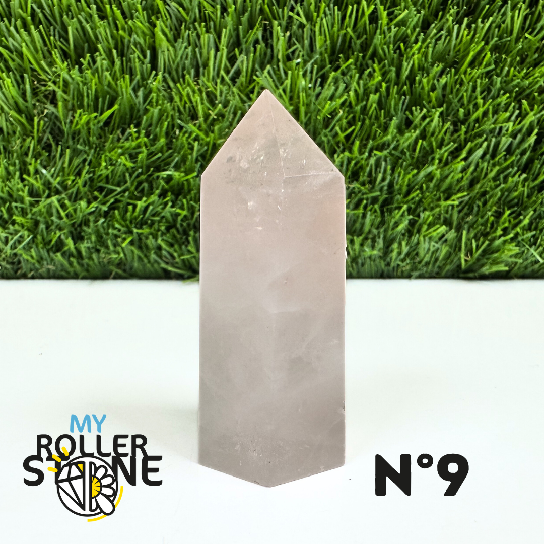 Pointes Pierre Quartz Rose