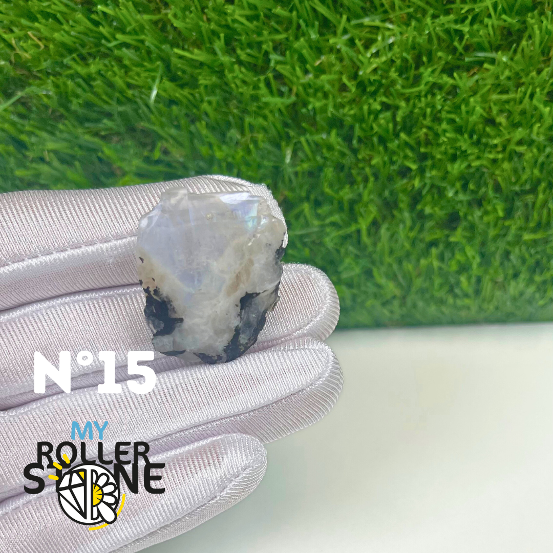 Pendentif Percé Pieristérite tranche semi brute 5A