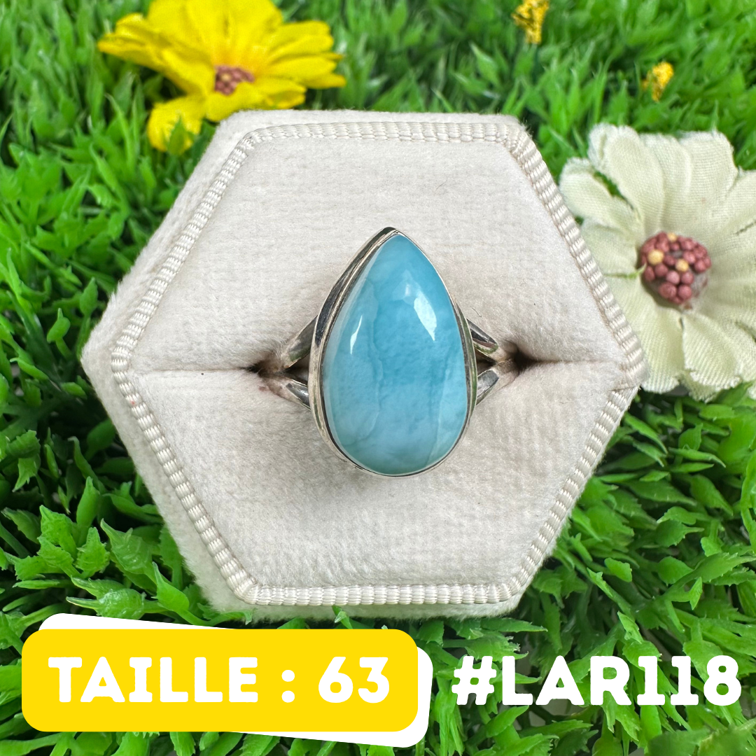 Bague Larimar #LAR118