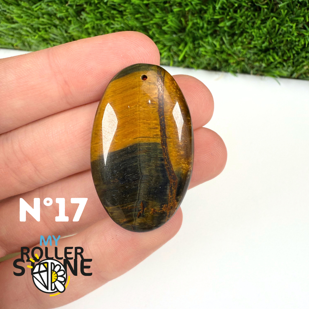 Pendentif Oeil de Faucon Percé 5A