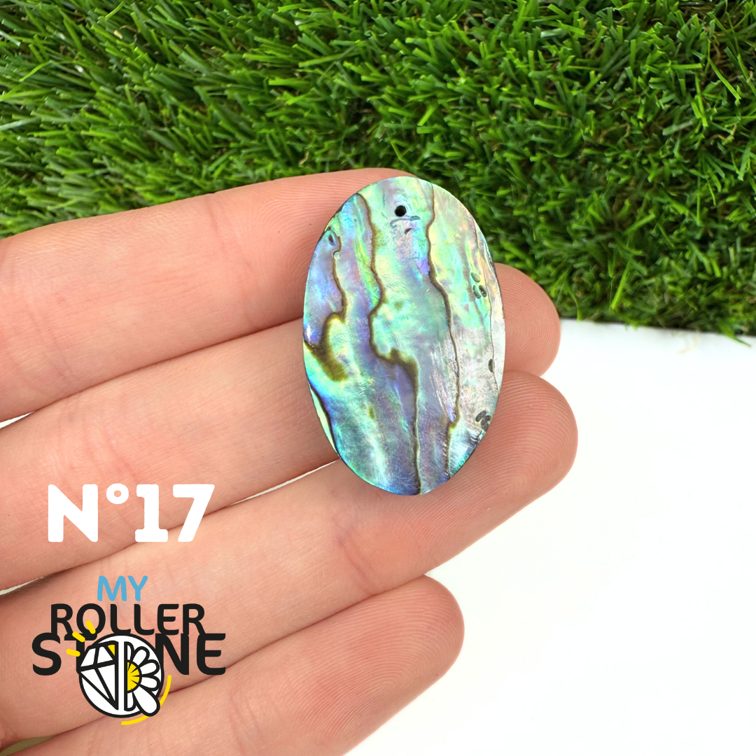 Pendentif en Abalone Forme Libre 5A