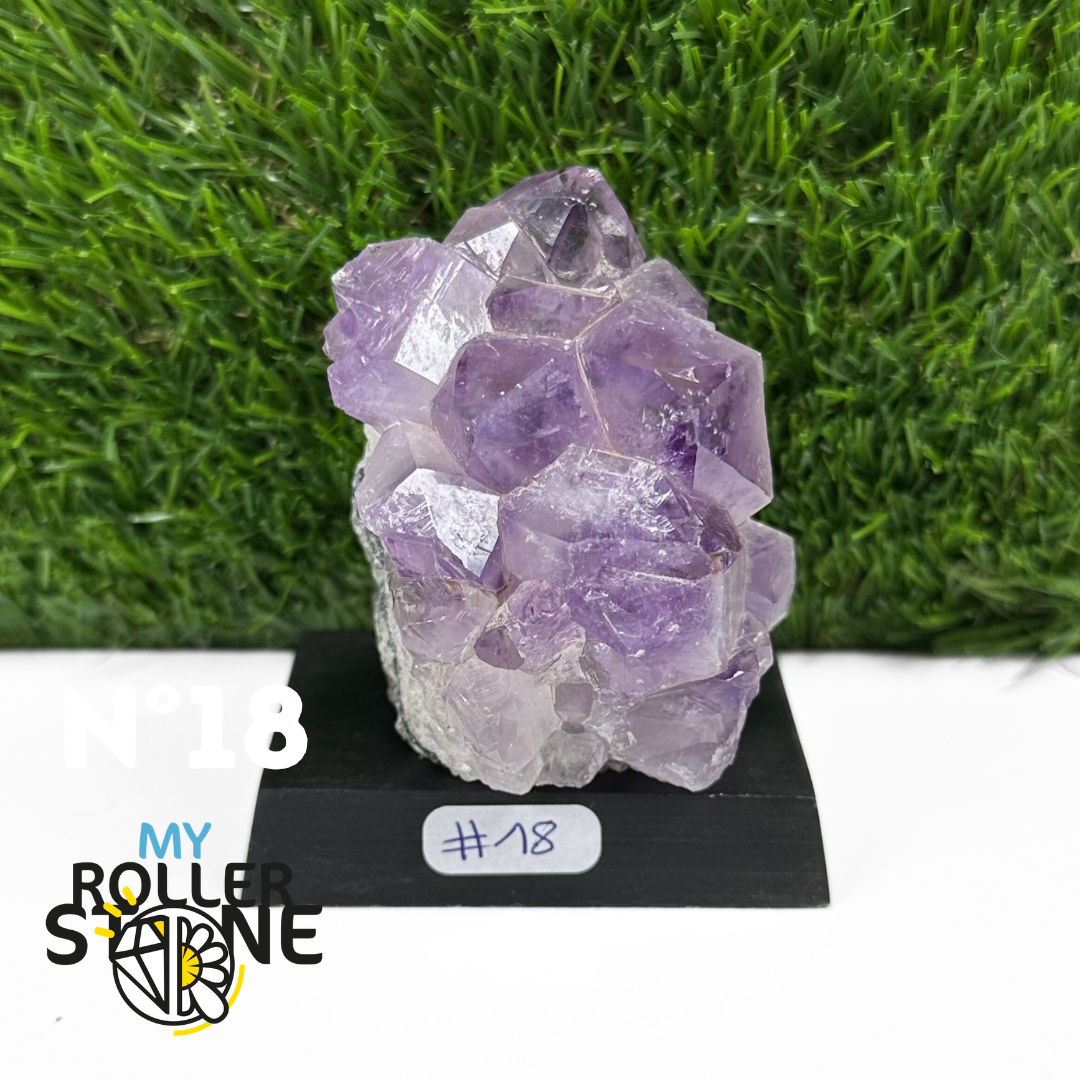 Améthyste sur socle