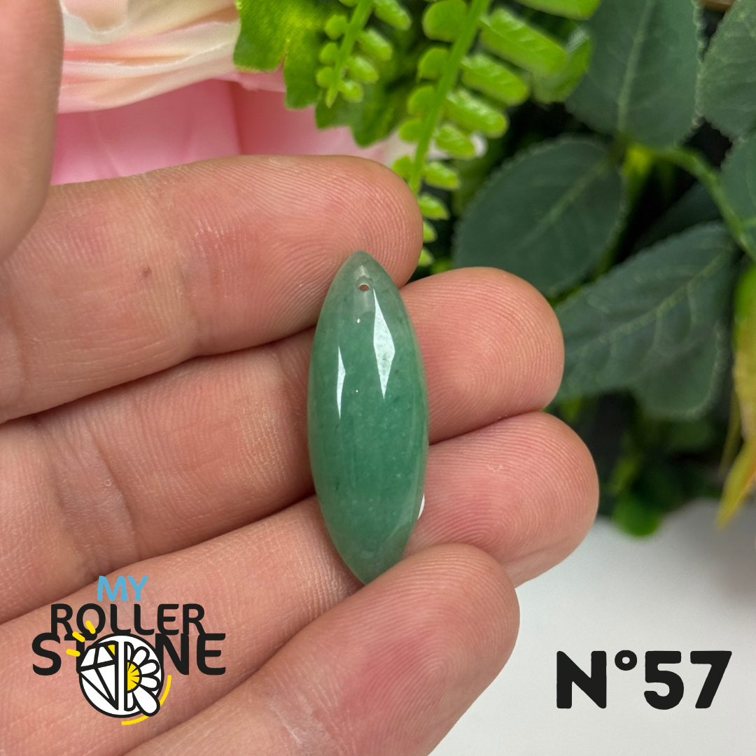 Pendentif Aventurine Percé 5A
