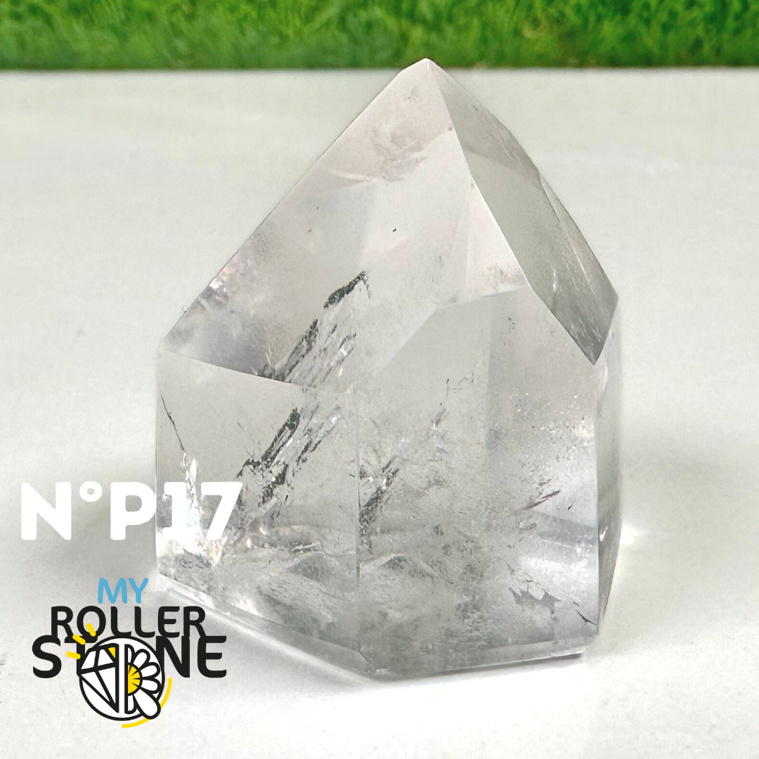 Pointe en Cristal de Roche Petite Taille