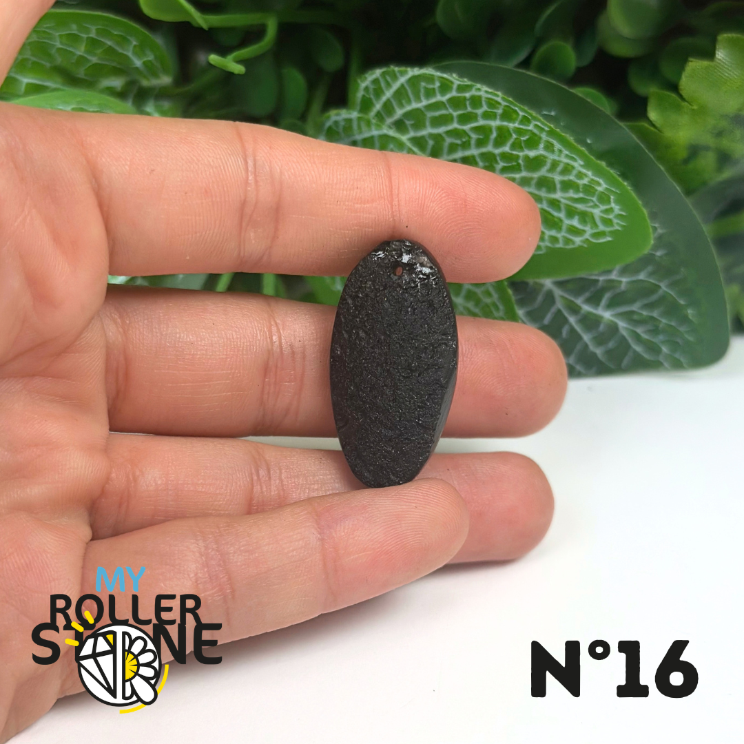 Pendentif Tectite Percé