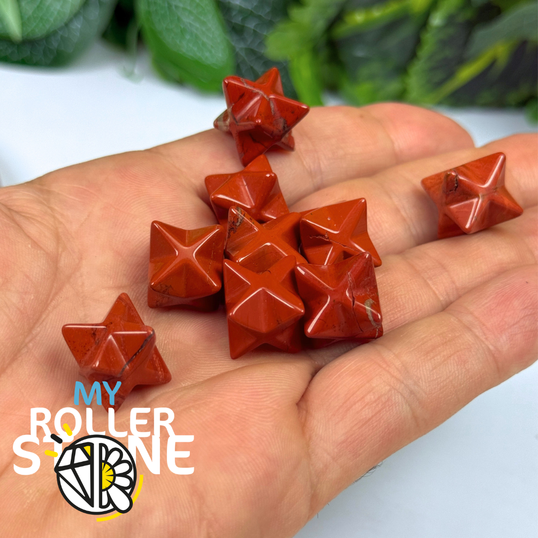Merkaba Jaspe rouge