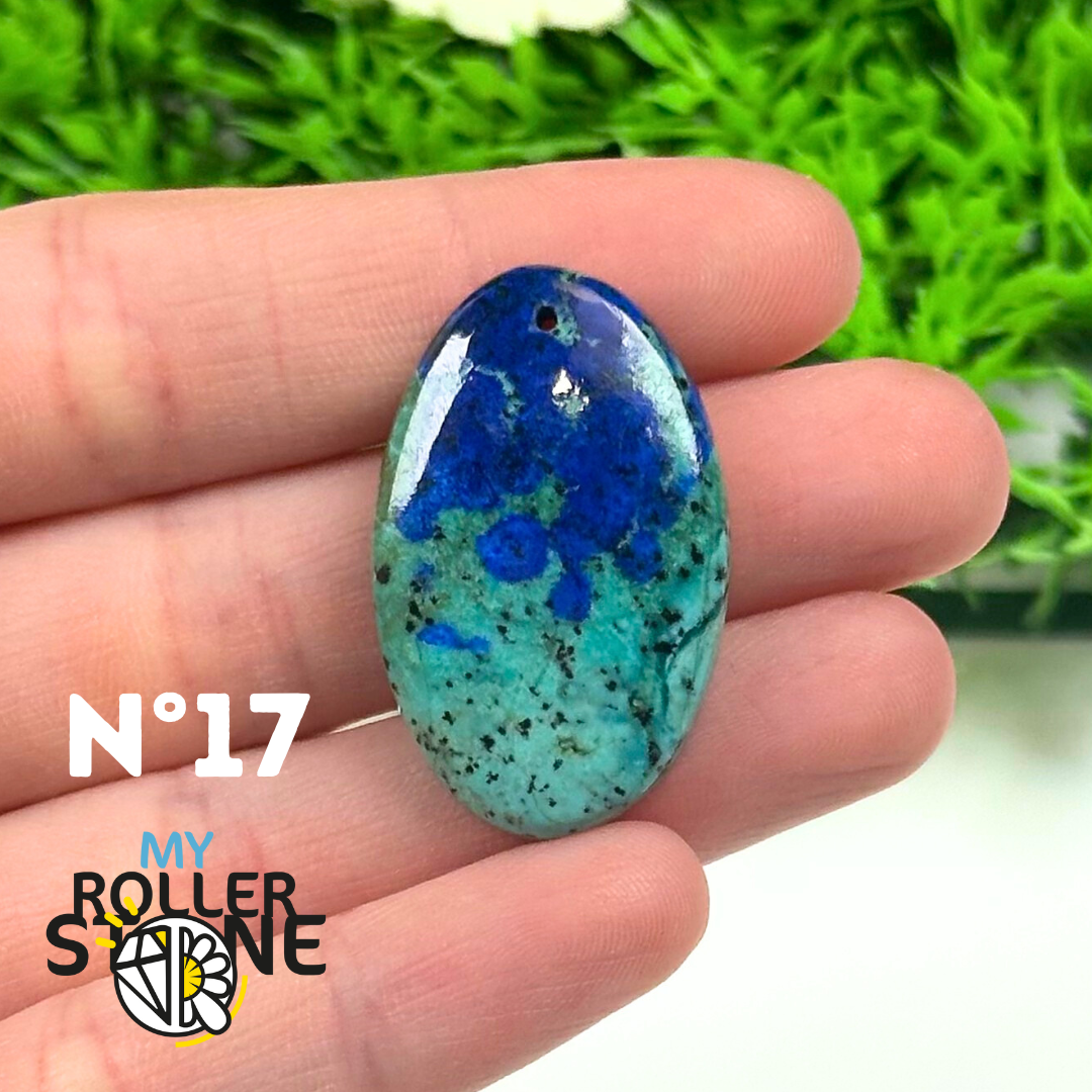 Pendentif Azurite Malachite 5A