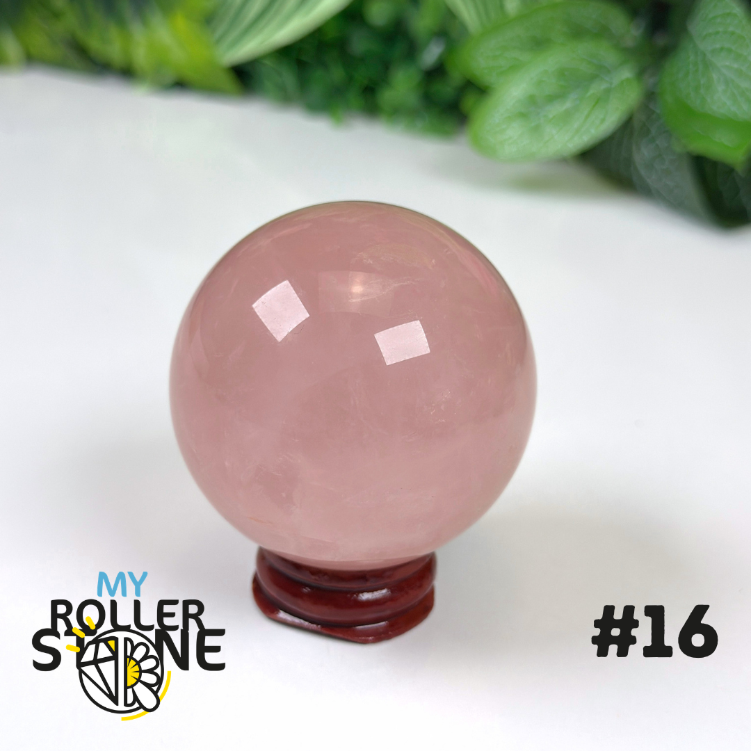 Sphère Quartz rose Étoilé