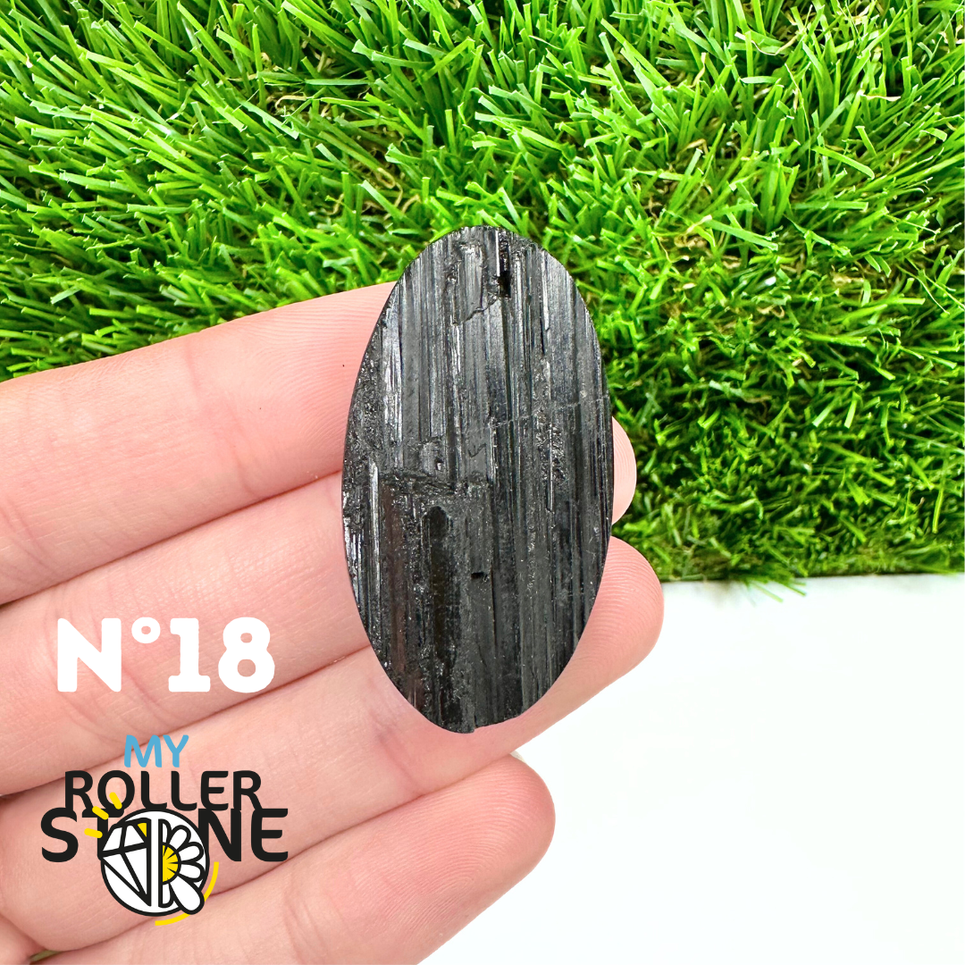 Pendentif Perce Tourmaline Noire 5A