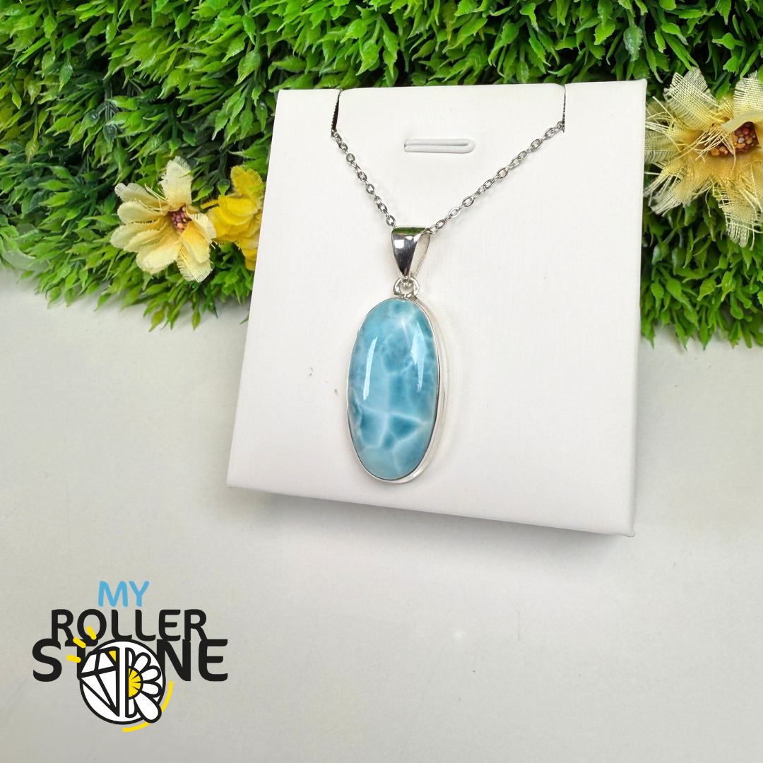 Pendentif Larimar Argent 925 – LRIP4
