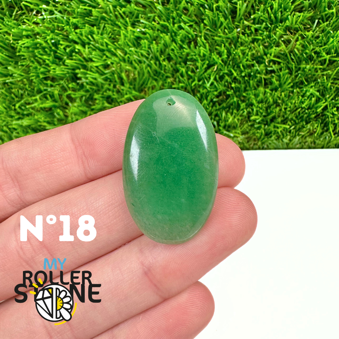 Pendentif Percé Aventurine 5A