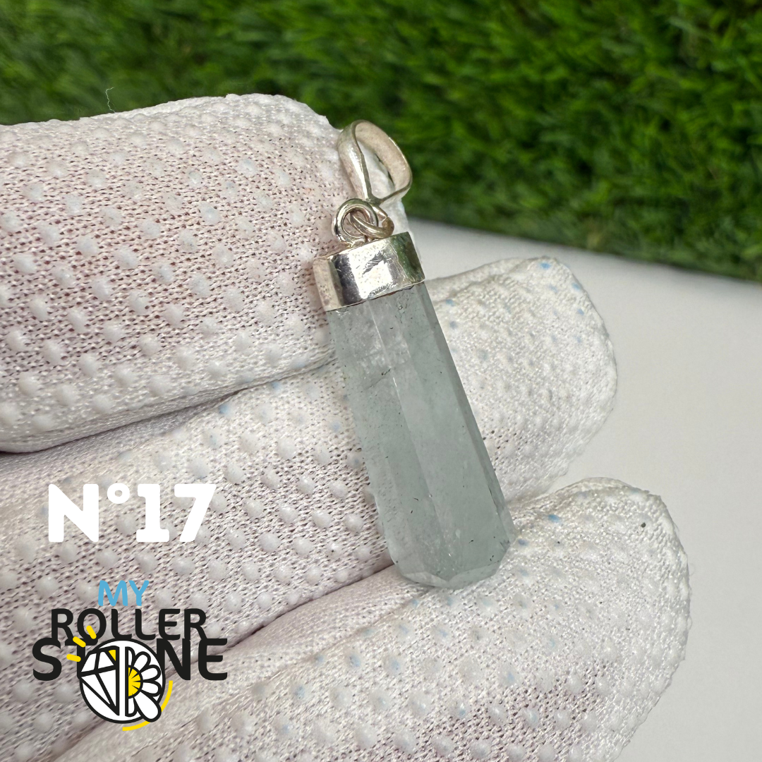 Pendentif Aigue-Marine et Argent