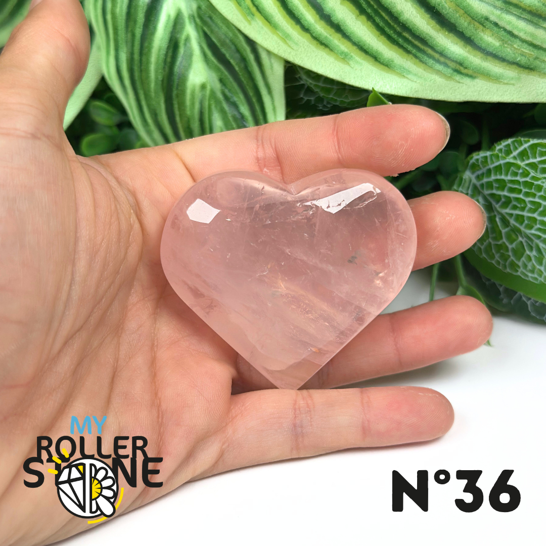 Cœur en Quartz rose