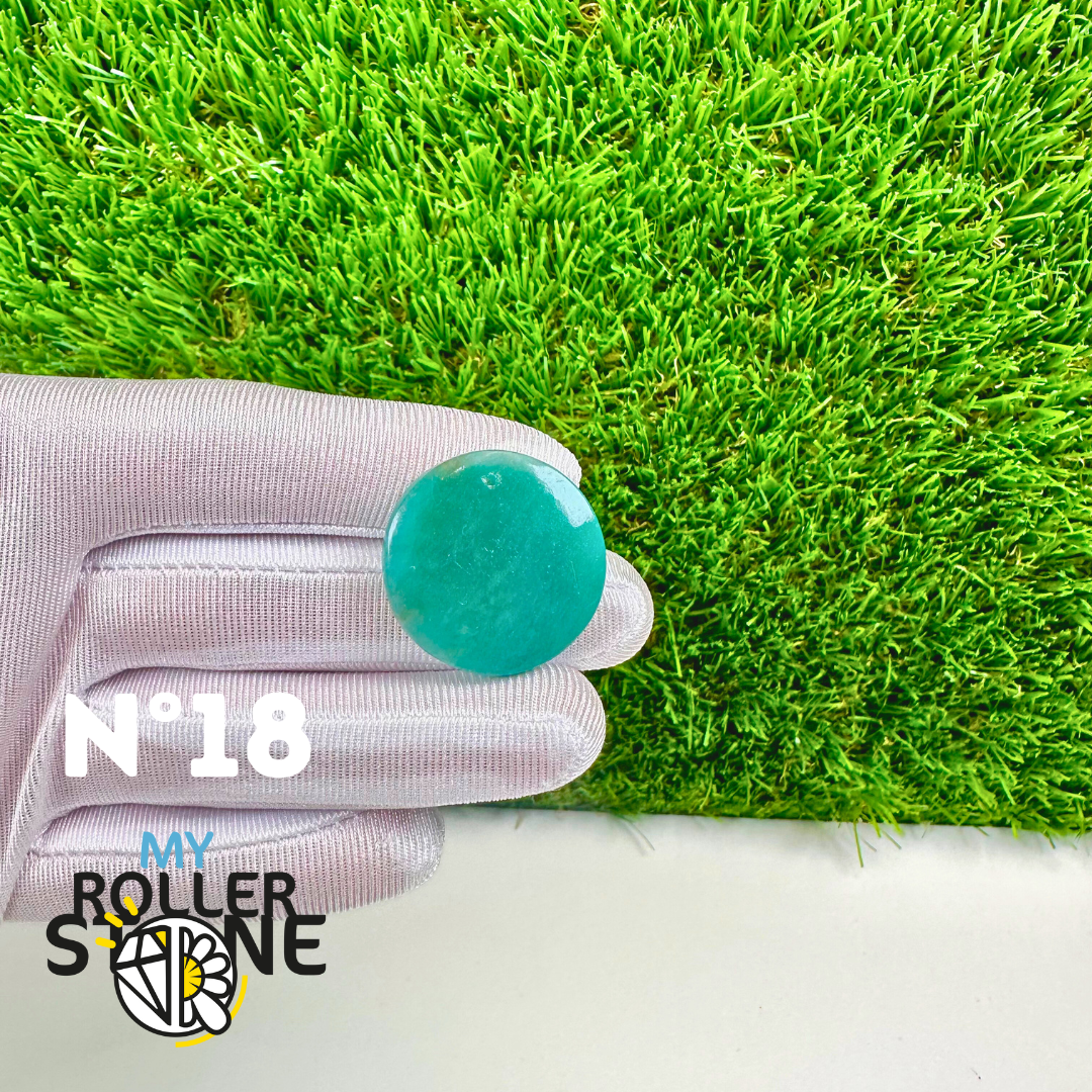 Pendentif Amazonite bleue