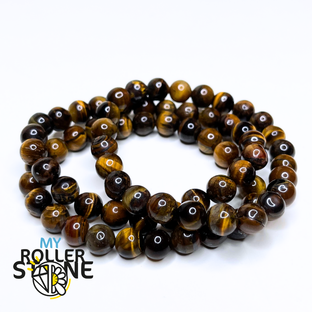 Bracelet Oeil de Tigre Jaune 1A