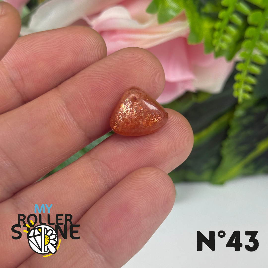 Petit Pendentifs Pierre de Soleil Forme Libre 5A