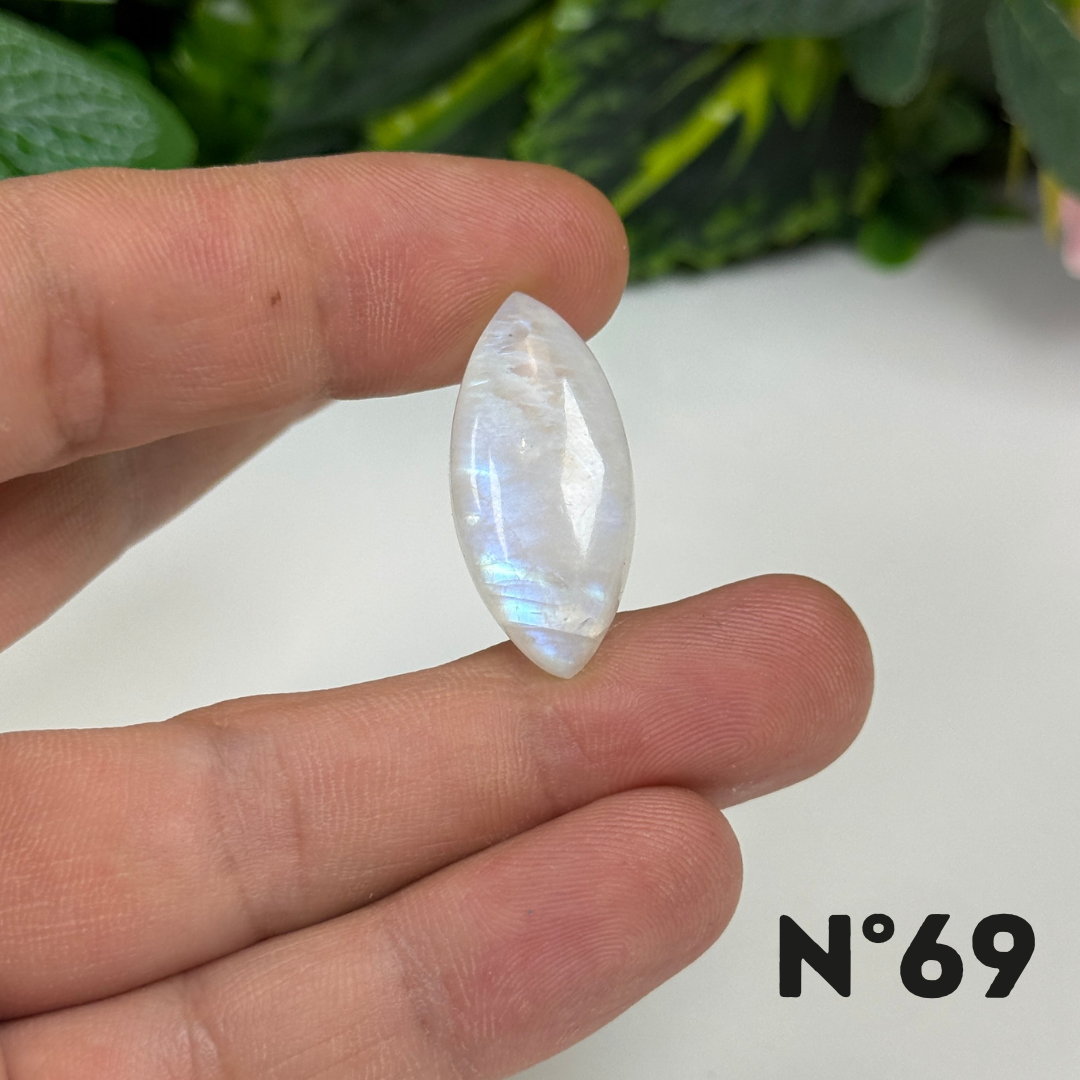 Pendentifs Pierre de lune Forme Libre 5A