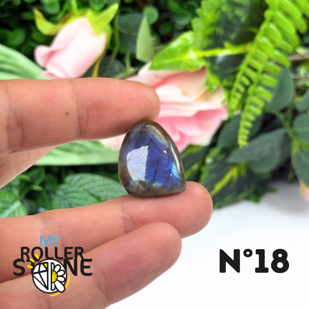 Pendentif Percé Labradorite Multi Fire 5A