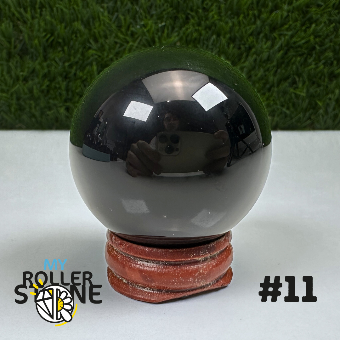 Sphère Obsidienne Œil Céleste (Arc-en-Ciel)