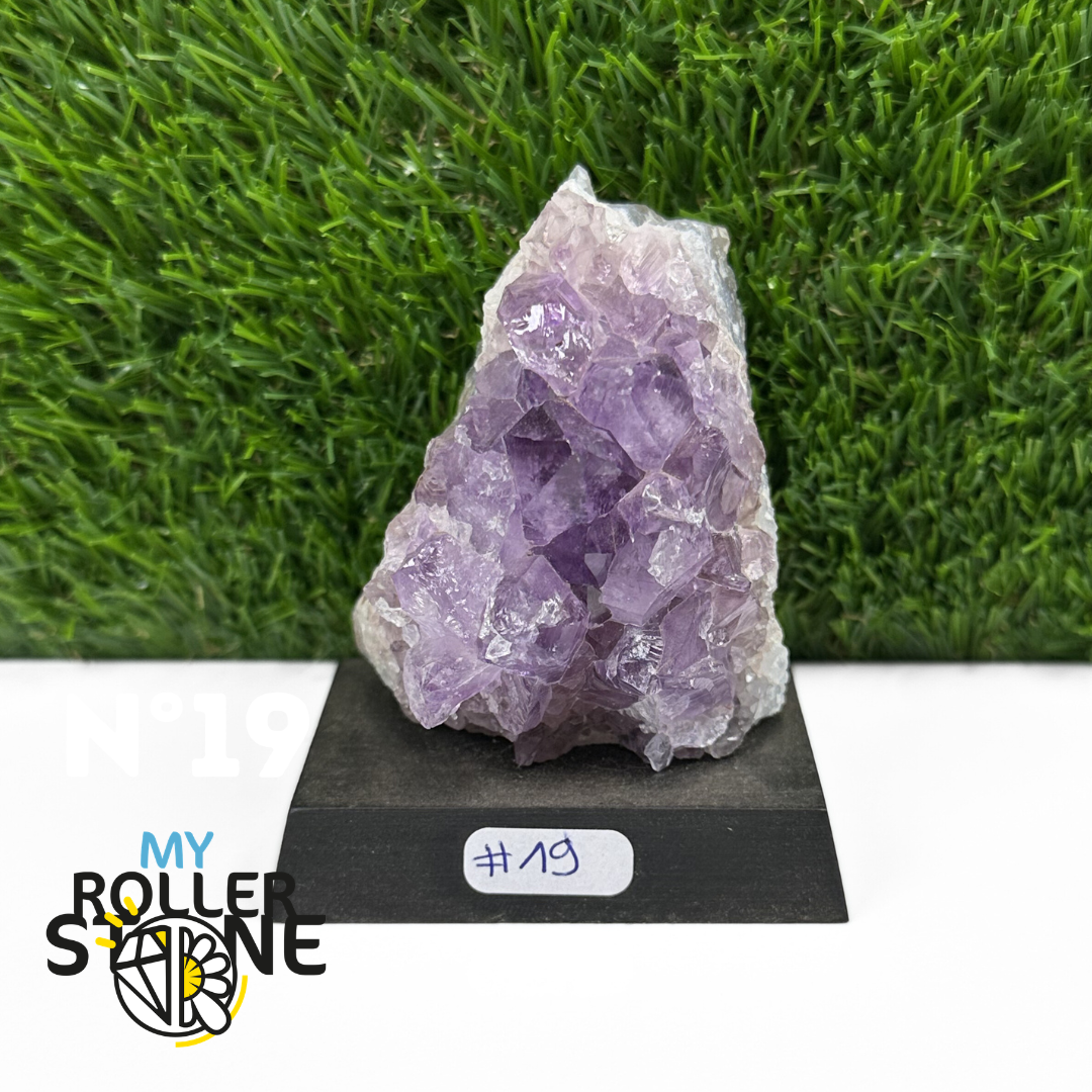 Améthyste sur socle