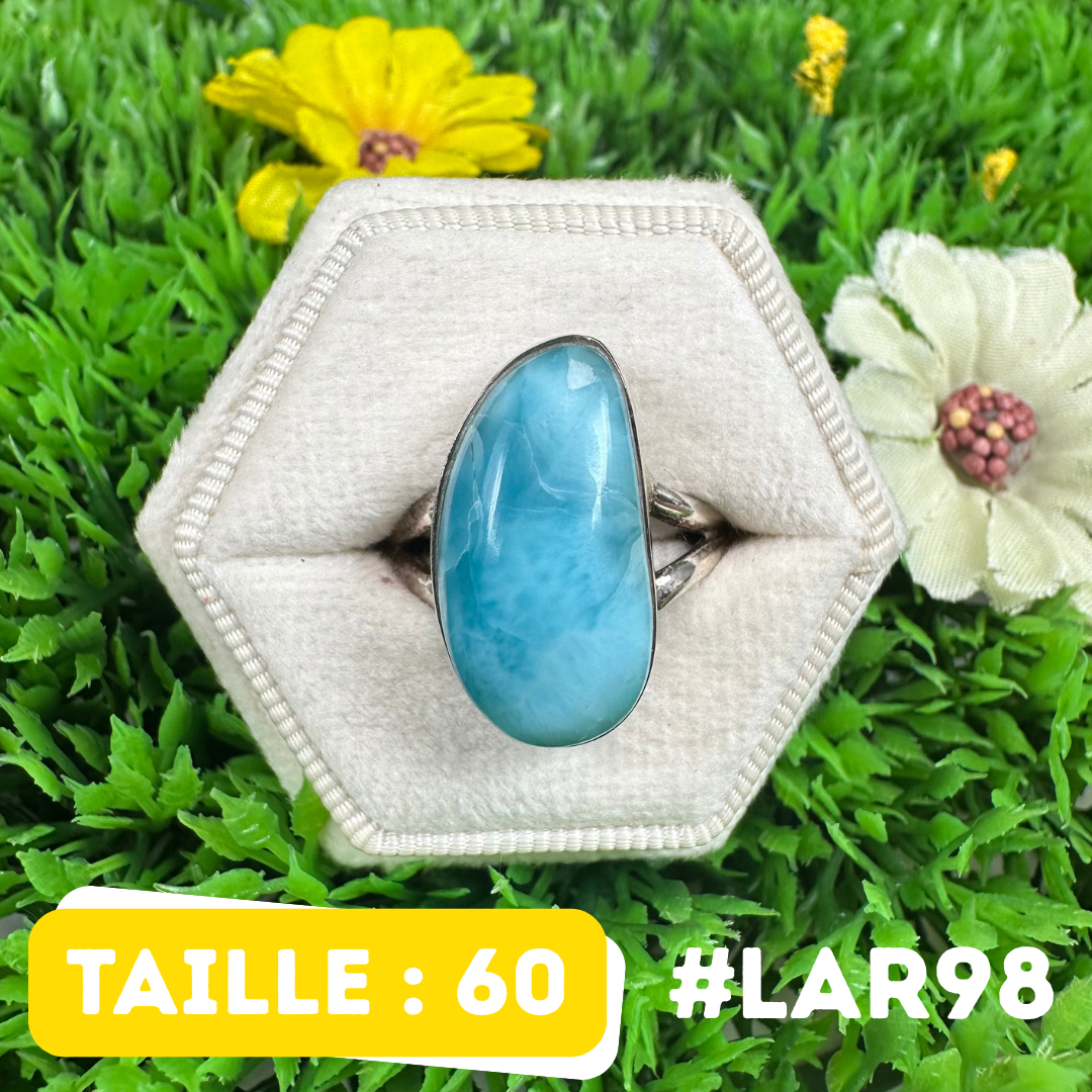 Bague Larimar #LAR98