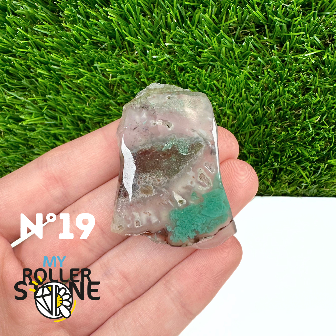 Pendentif Percé Aquaprase tranche 5A