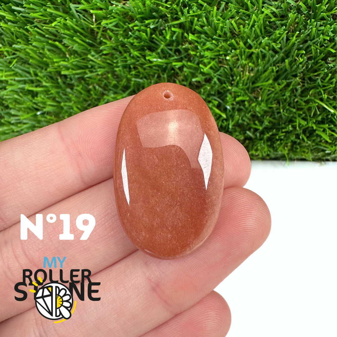 Pendentif Percé Amazonite Pêche