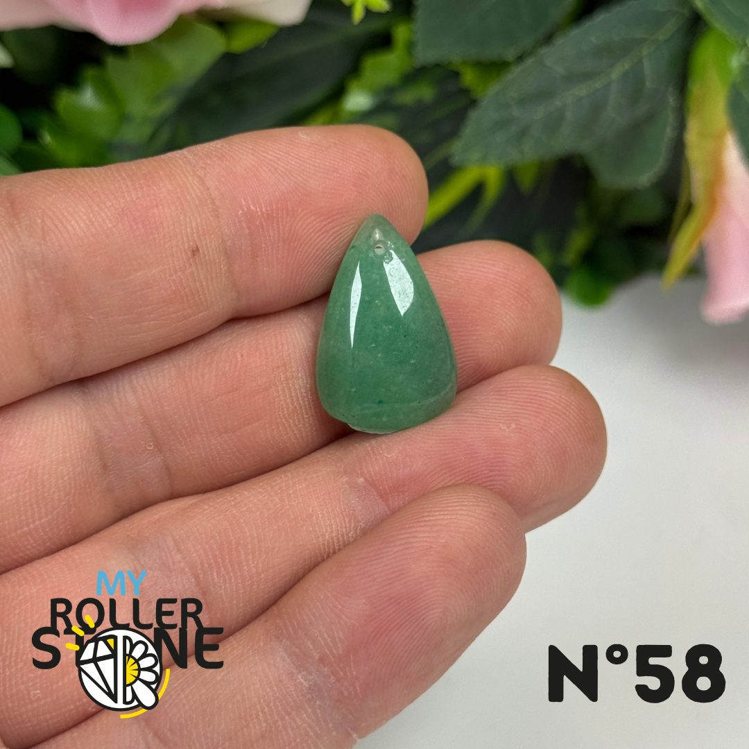 Pendentif Aventurine Percé 5A