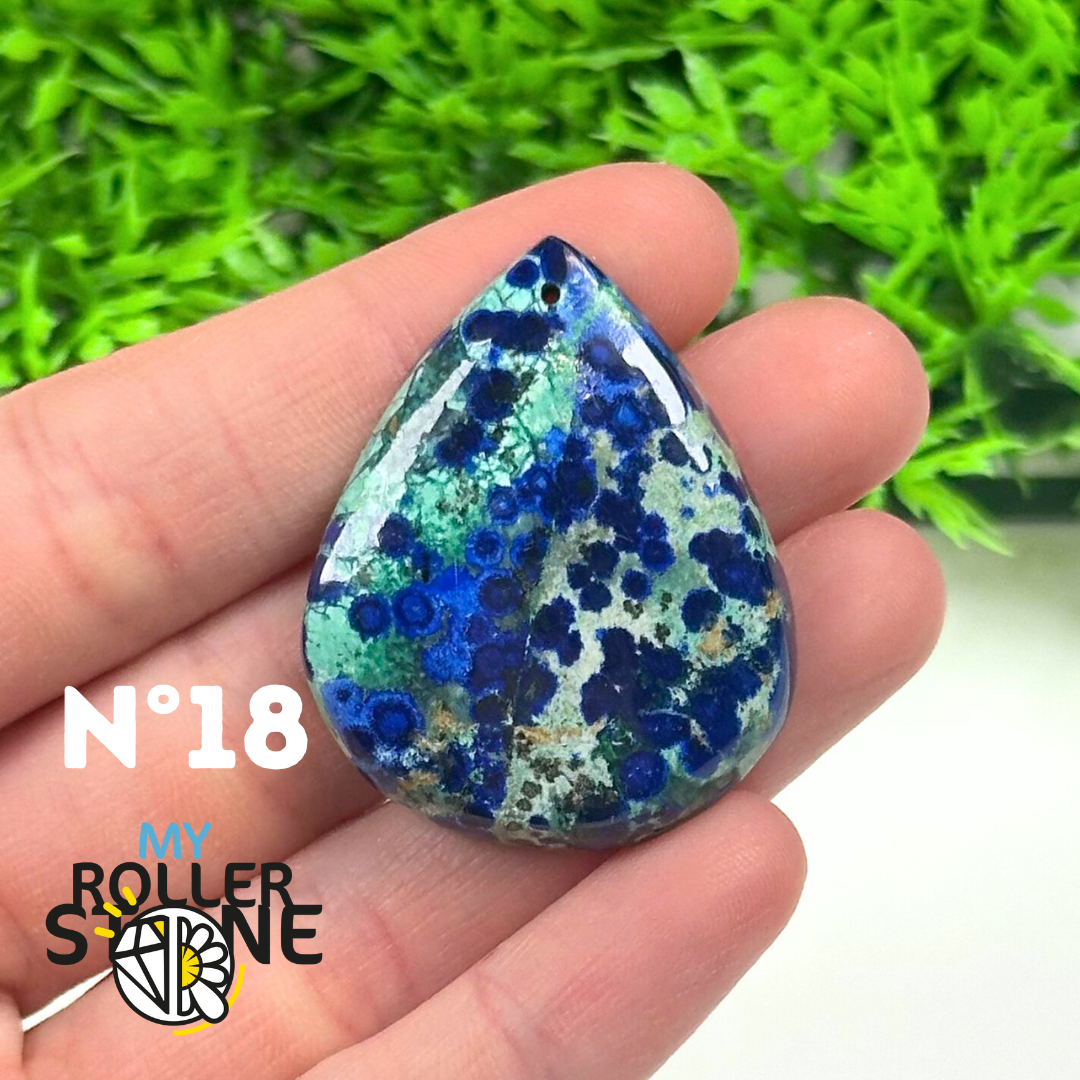Pendentif Azurite Malachite 5A