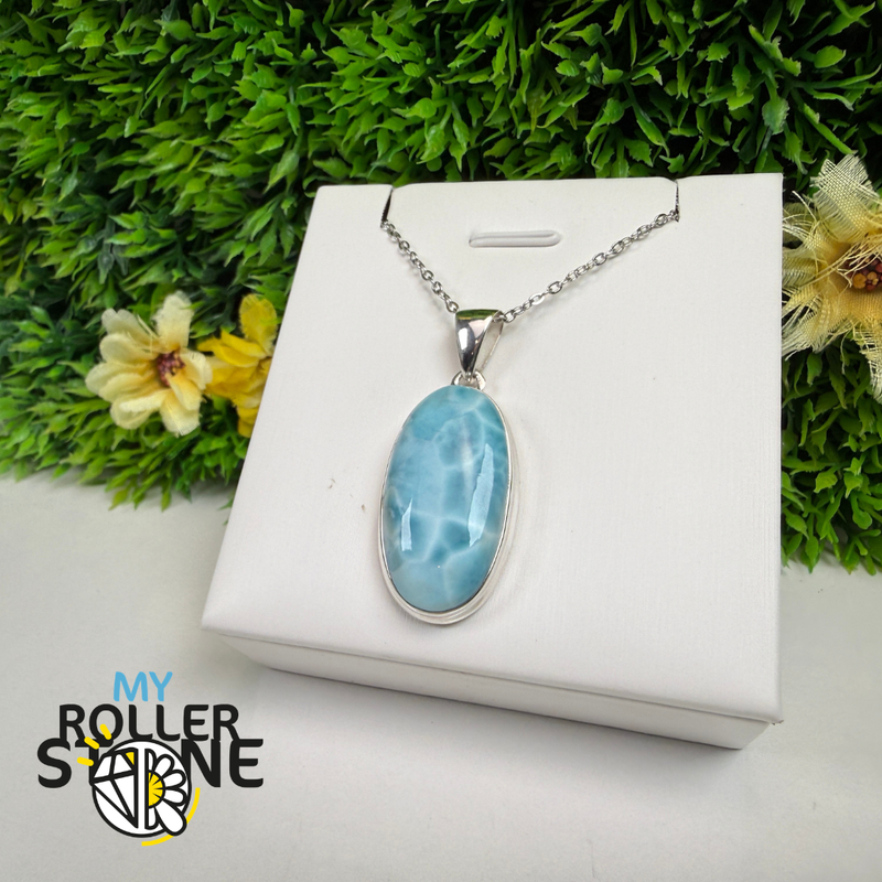 Pendentif Larimar Argent 925 – LRIP4