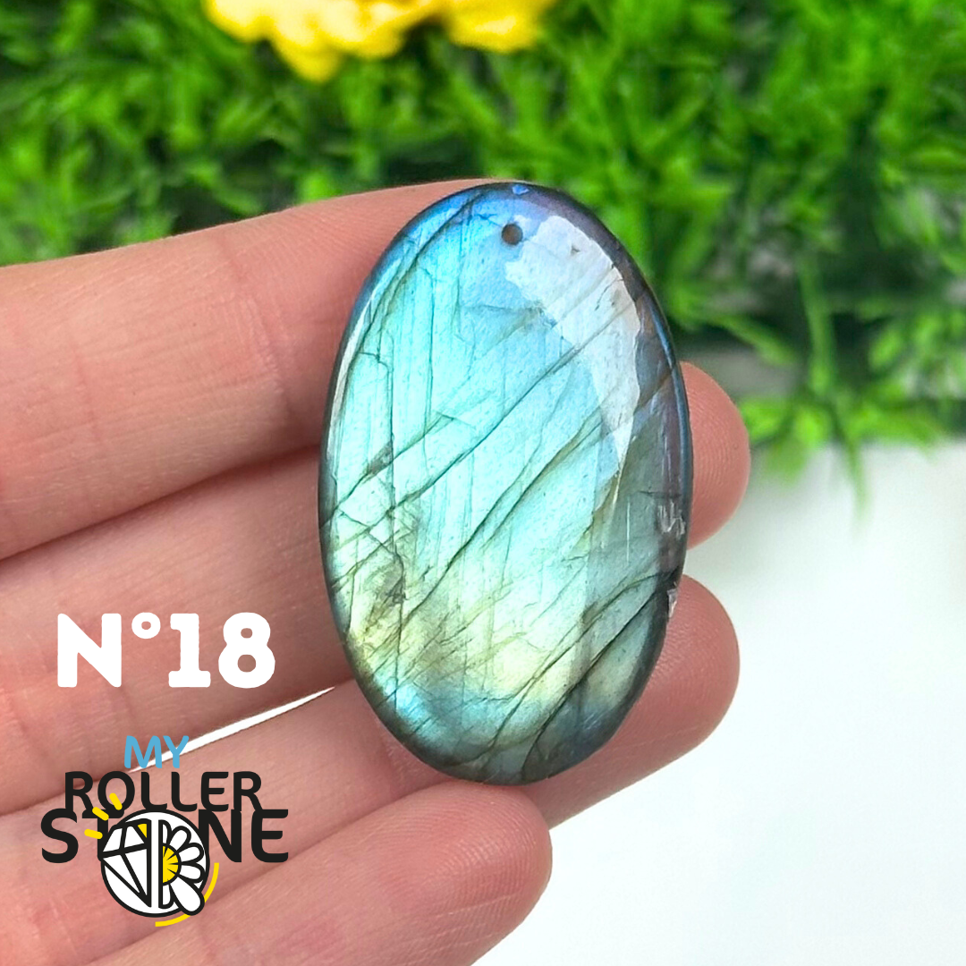 Pendentif Labradorite Multicolore 5A