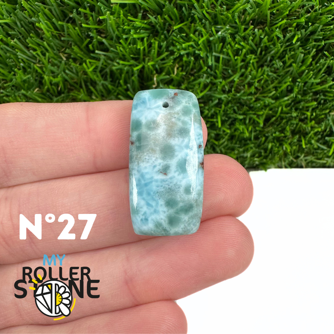 Pendentif Larimar 5A percé
