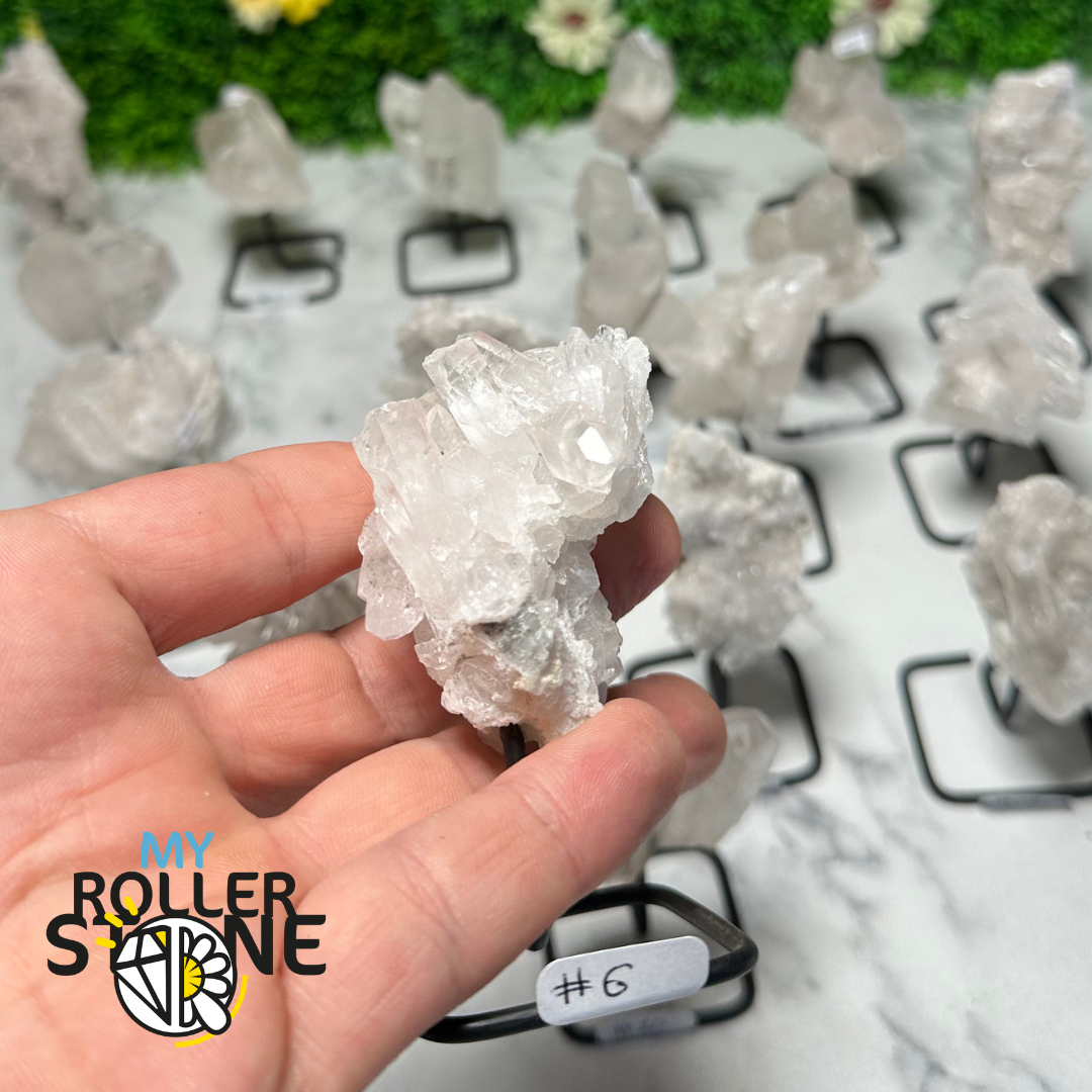 Cristal de roche sur socle