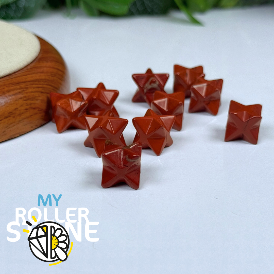 Merkaba Jaspe rouge