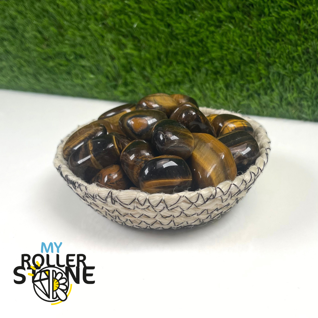 Pierres roulées Oeil de Tigre (Taille moyenne)