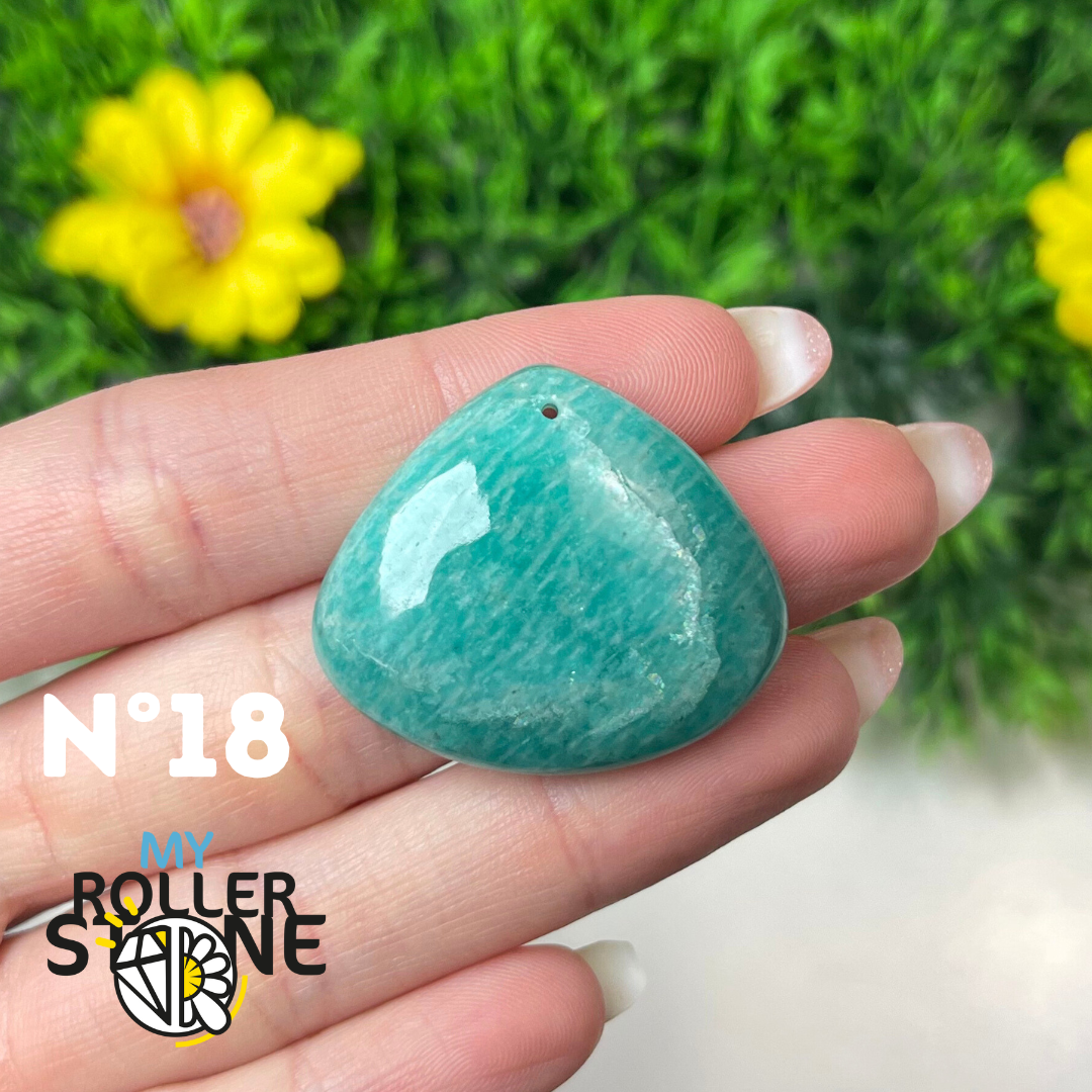 Pendentif Amazonite Brésil 5A