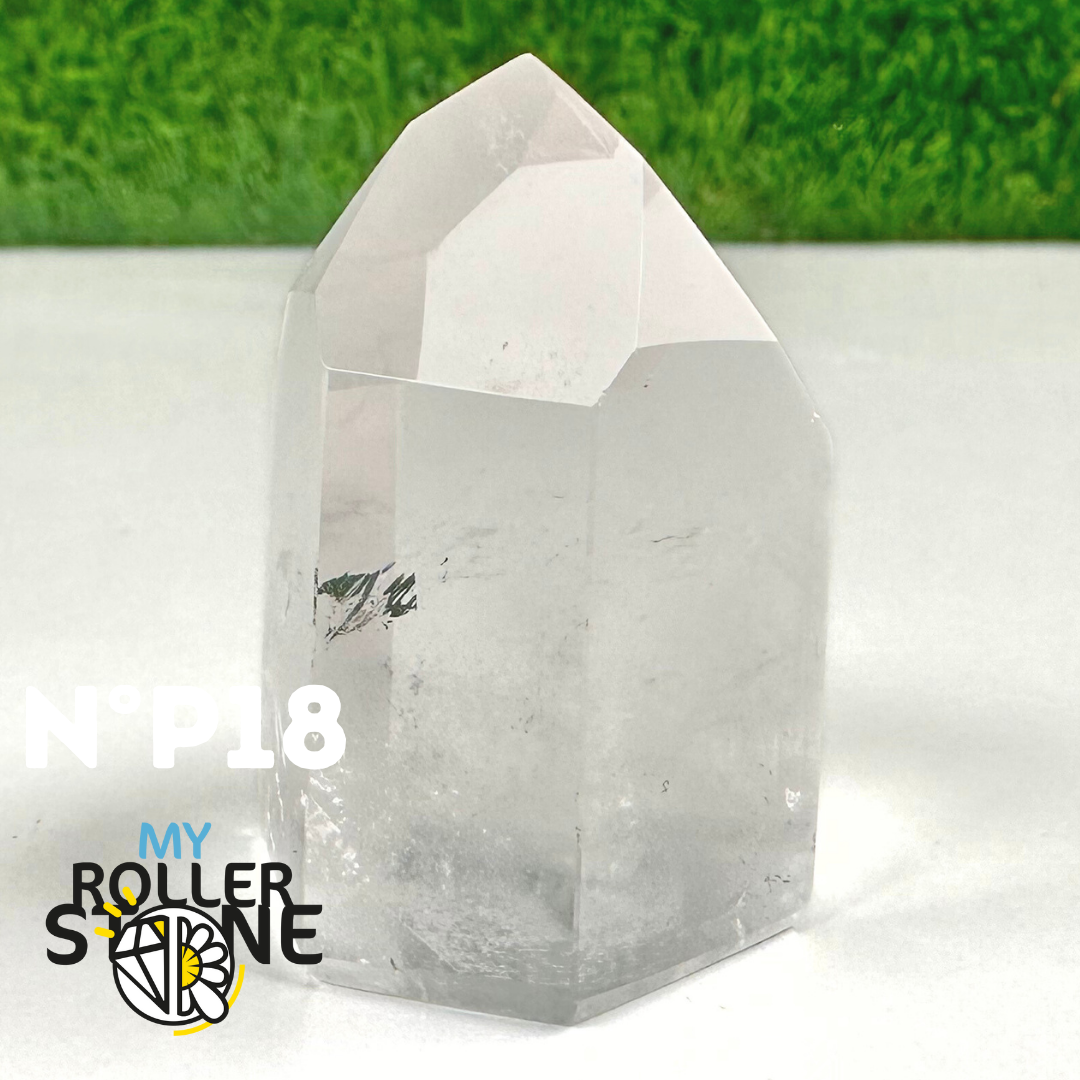 Pointe en Cristal de Roche Petite Taille