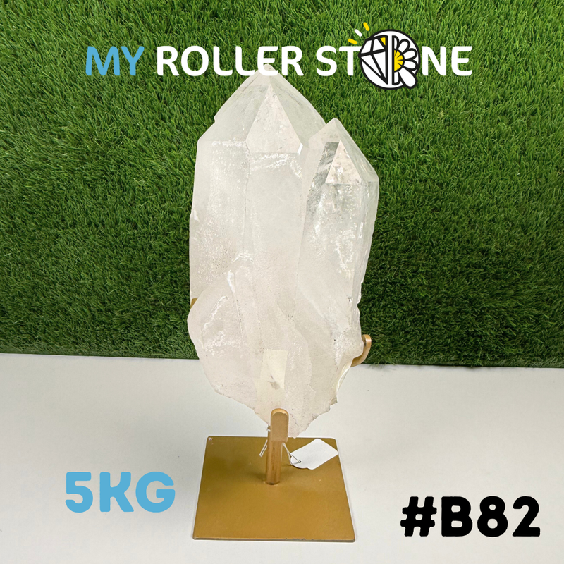 Cristal de roche sur Support #B82