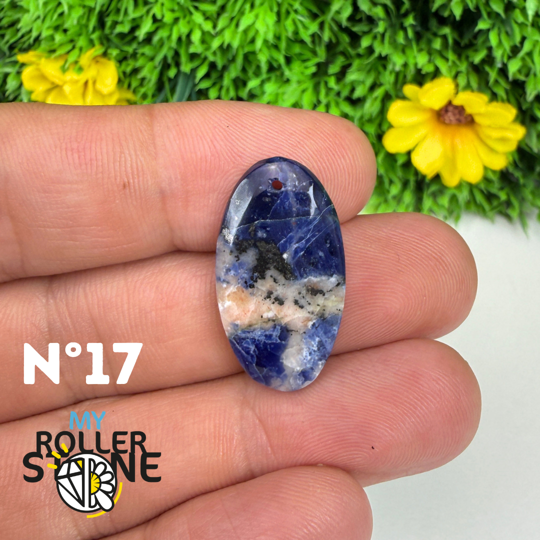 Pendentifs Percés Sodalite 5A