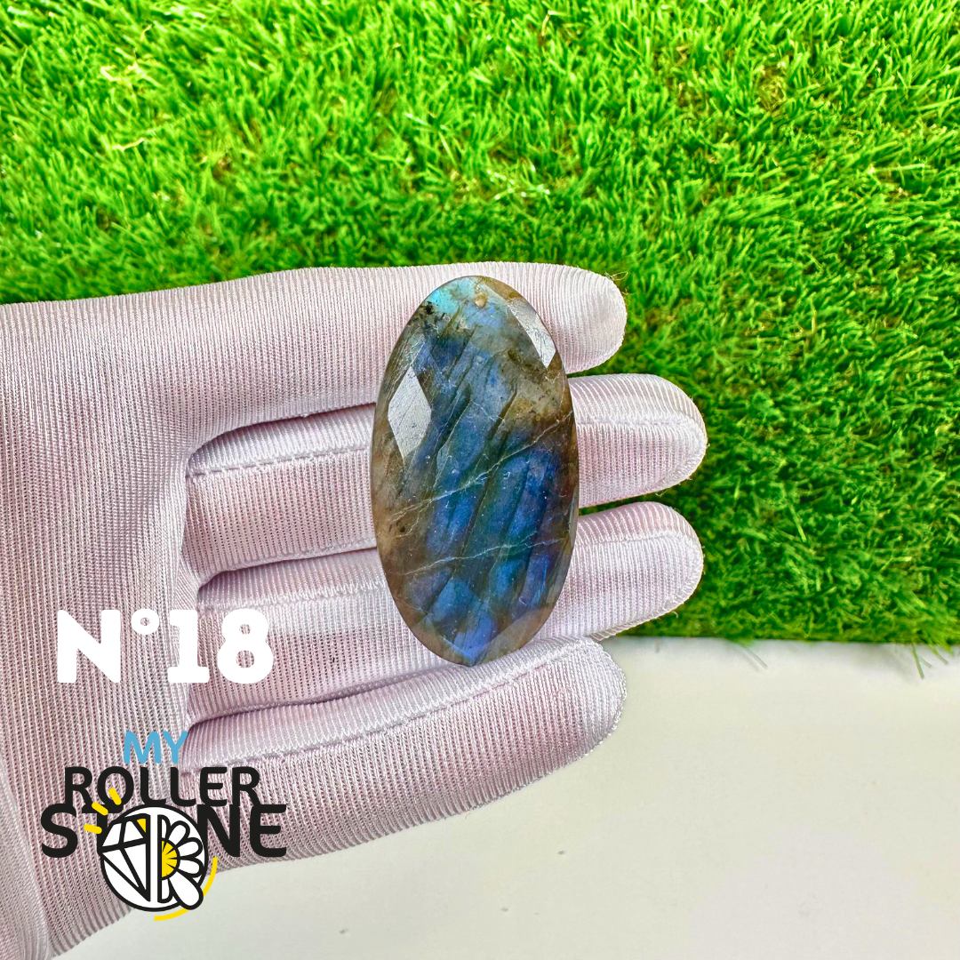 Pendentifs Labradorite blue fire Facettée 5A