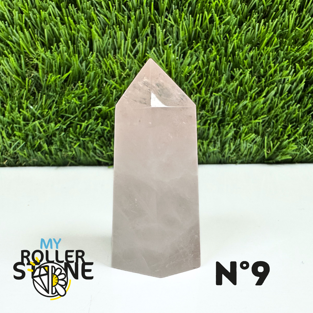 Pointes Pierre Quartz Rose