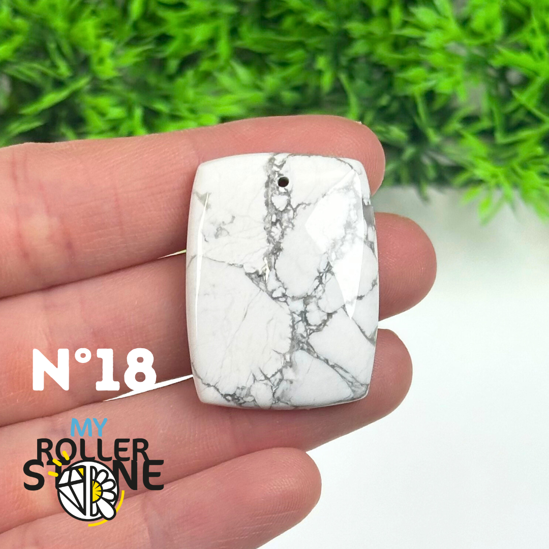 Pendentif Howlite 5A