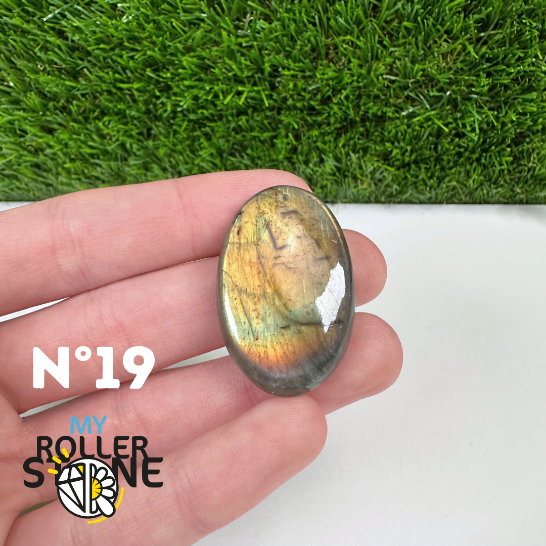 Pendentif Percé Labradorite Multi Fire 5A