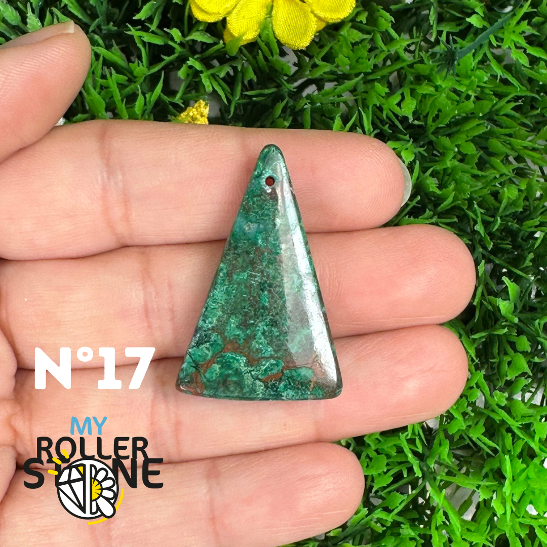 Pendentif Percé Chrysocolle